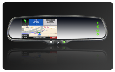 GPS MIRROR OE STYLE WITH BT AND TOUCH SCREEN