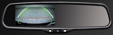 Rear view mirror OEM Replacement with reverse camera input 1 installation toronto north york gta