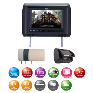 Savv LM-78D headrest DVD system