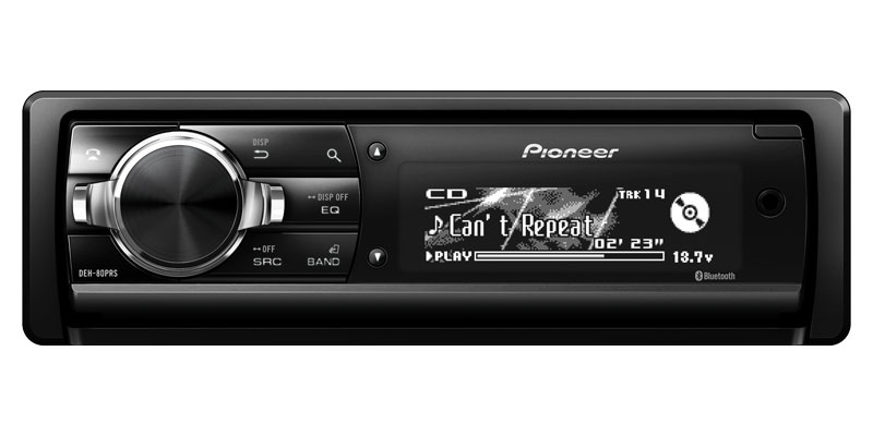 Pioneer DEH-80PRS Single din HD radio, CD, Dual USB, 3x 5V RCA output