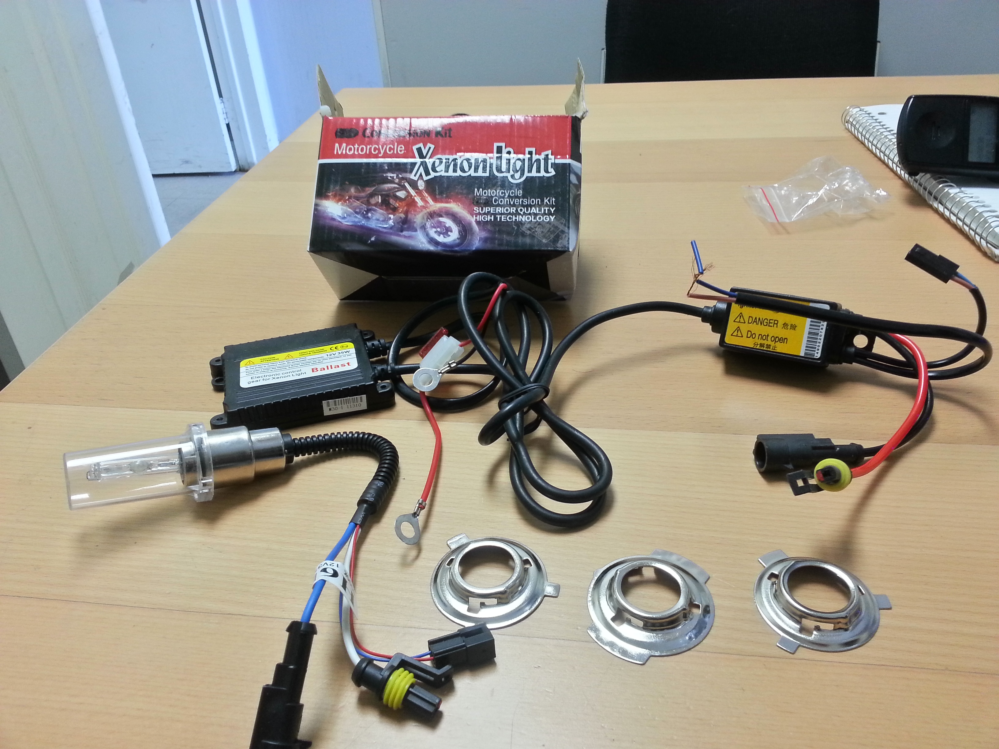 BI-XENON HID KIT FOR MOTORCYCLE AND CARS