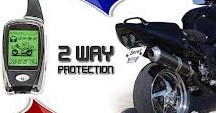 MOTORCYCLE BIKE 2 WAY LCD REMOTE ALARM PROTECTION