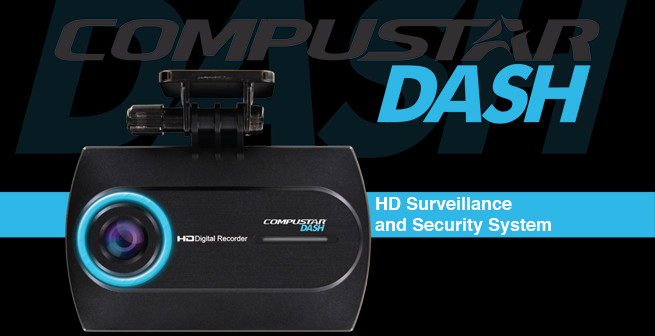 Compustar CD-3200 1080P HD Dash Cam dashboard camera DVR system