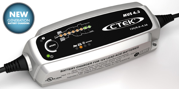 CTEK MUS 4.3 battery charger North york Ctek battery charger vaughan Ctek battery charger Toronto
