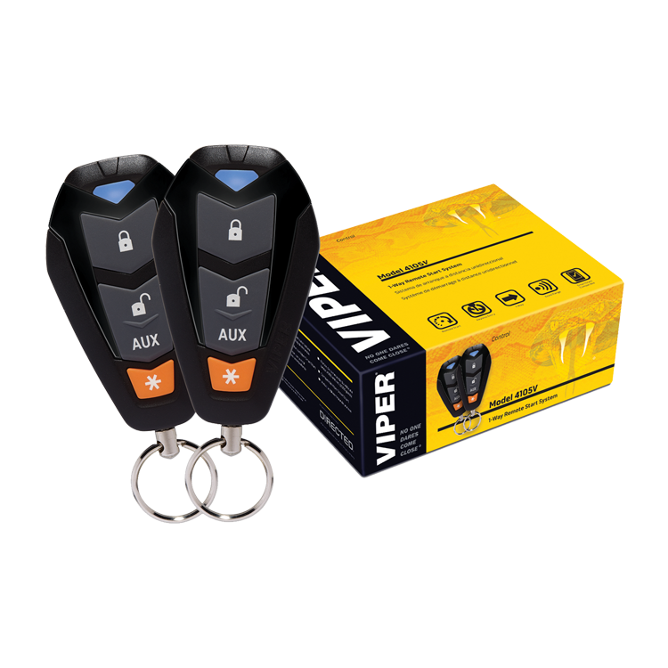 Viper 4105V Remote Car Starter 1-Way TWO 4-Button Remotes Keyless NEW 2017 Model & Directed DB3 XPressKit DEI Databus ALL Combo Bypass Door Lock Interface Bundle Package 